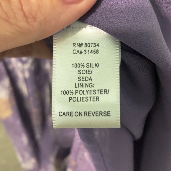 NWT To the Max by BCBG Iris Silk Dress Sz 6 - Picture 4 of 6